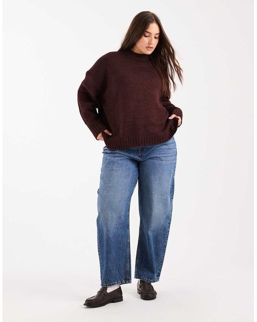 ASOS Asos Design Curve in het Red
