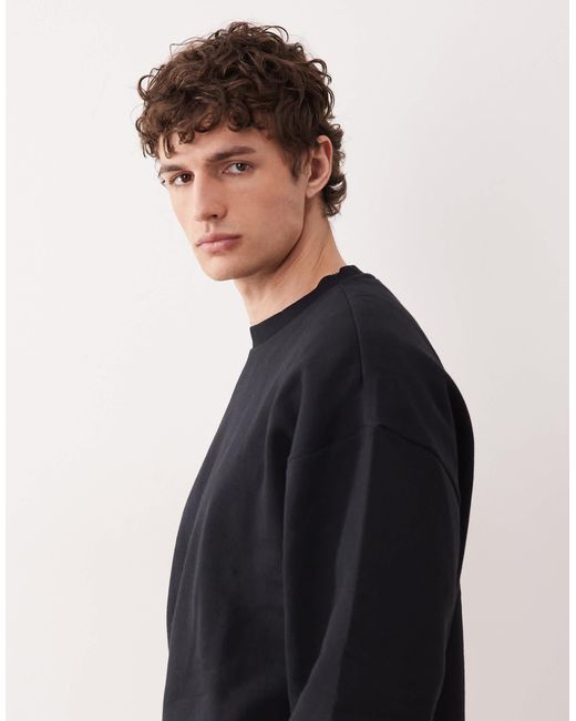 Sweat d'ensemble oversize Only & Sons pour homme en coloris Black