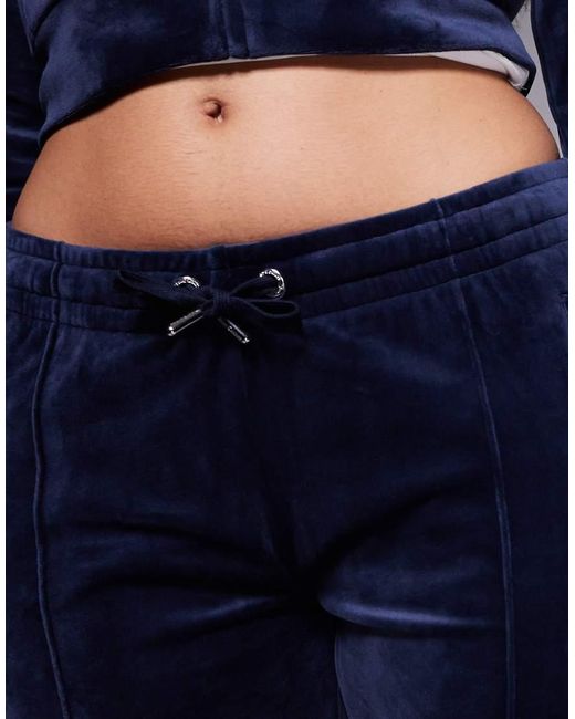 Pantalones De Chándal Azul Marino De (Parte De Un Conjunto) Juicy Couture de color Blue