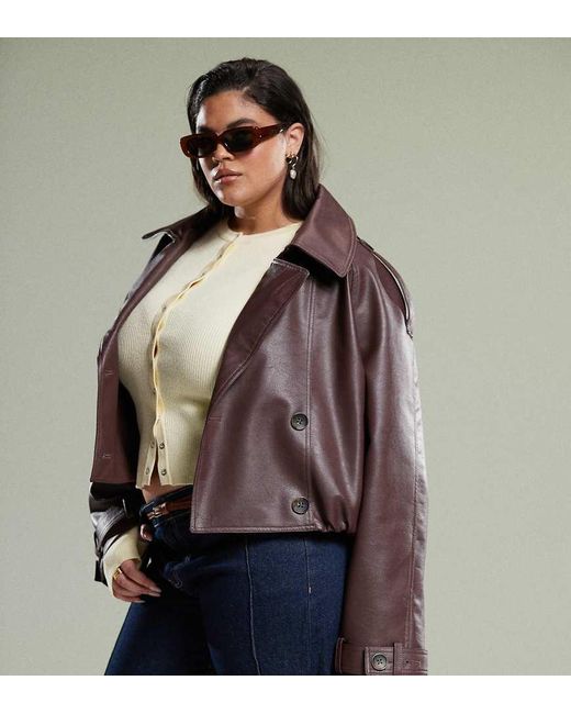 ASOS Asos Design Curve in het Brown