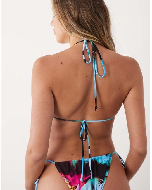 Motel Brown Ricoa Bikini Top
