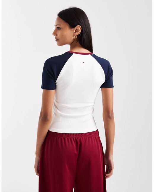 Tommy Hilfiger Blue Athletic Miss Tommy Baby T-shirt