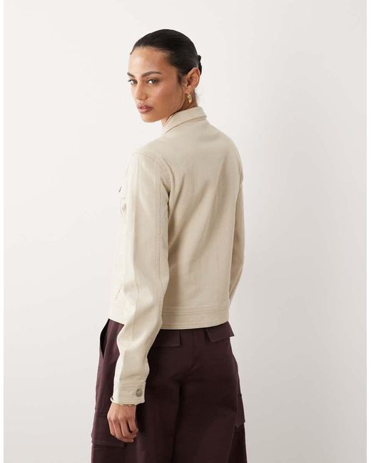 Threadbare Natural Denim Jacket