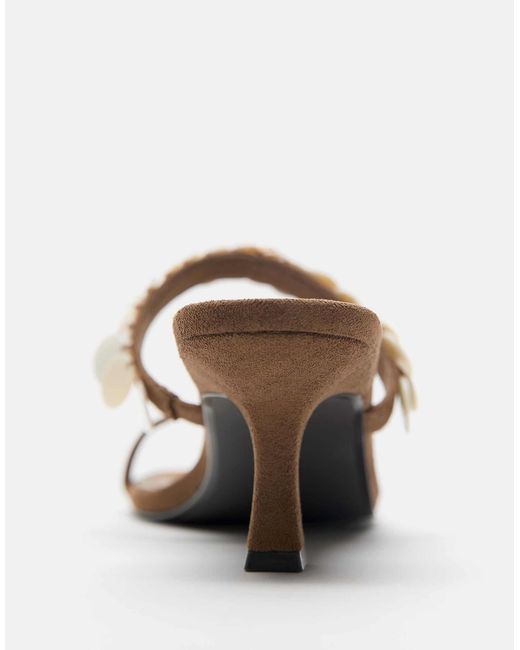 Pull&Bear Natural – sandalen