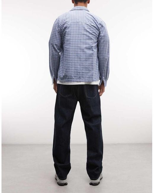 Weekday Blue Galaxy Loose Fit baggy Jeans for men