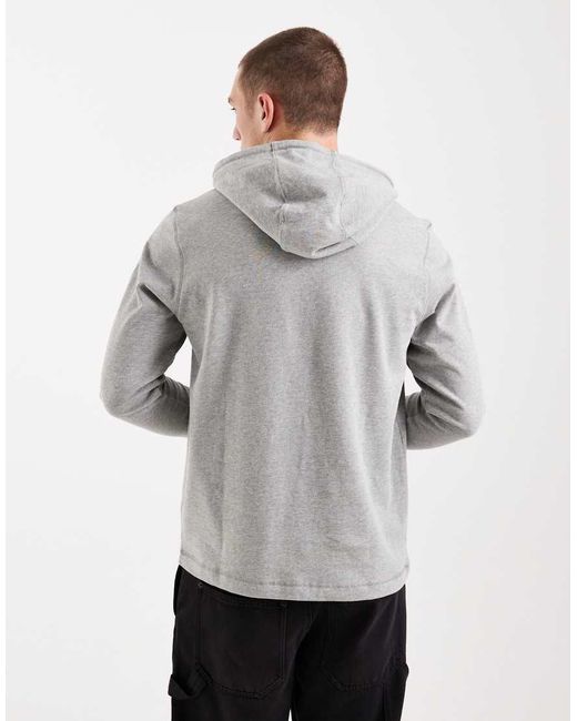 Nike Gray Club Knit Hoodie for men