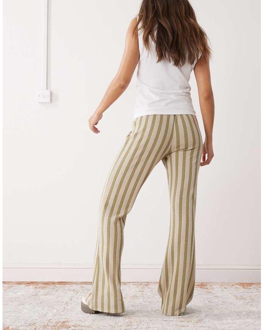 RVCA Natural Willow Flared Trousers