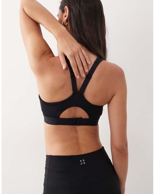 New Balance Black Essential Run Sports Bra