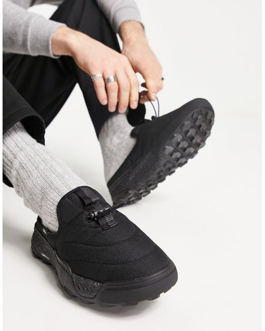Vans – coast mules – gesteppte sneaker zum hineinschlüpfen in Black für Herren