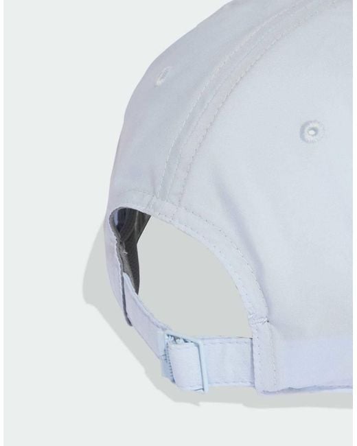 Adidas Originals Blue New Logo Embroidered Baseball Cap