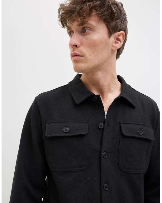 Jack & Jones Black Overshirt for men