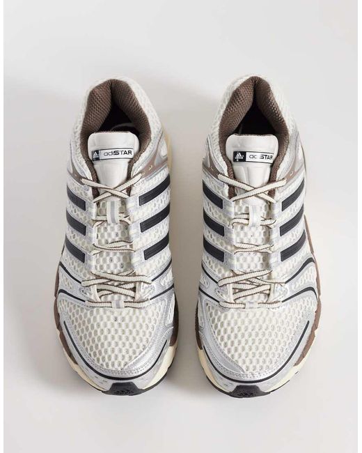 Adidas Originals White Adistar Control 5 Trainers for men