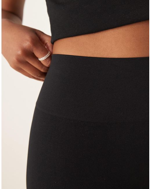 ASOS Natural Seamless Sculpting Capri Trouser