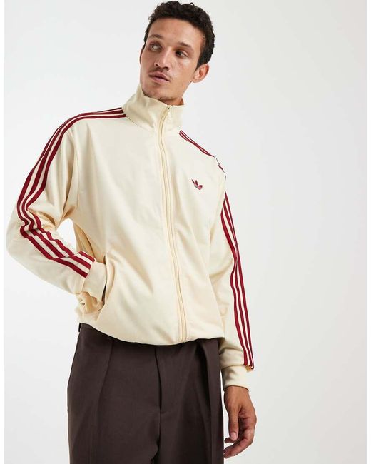 Adidas Originals Natural Firebird Track Top for men
