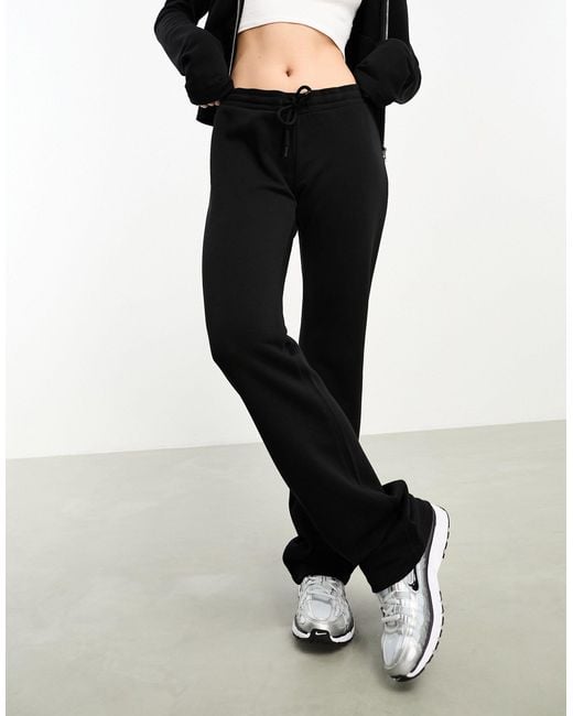 Weekday White Co-ord Low Waist Flared joggers