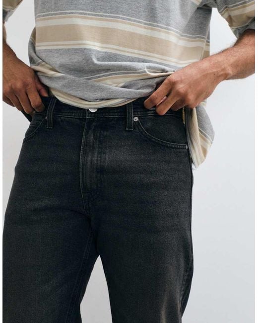 Jack & Jones Gray Chris Straight Jeans for men