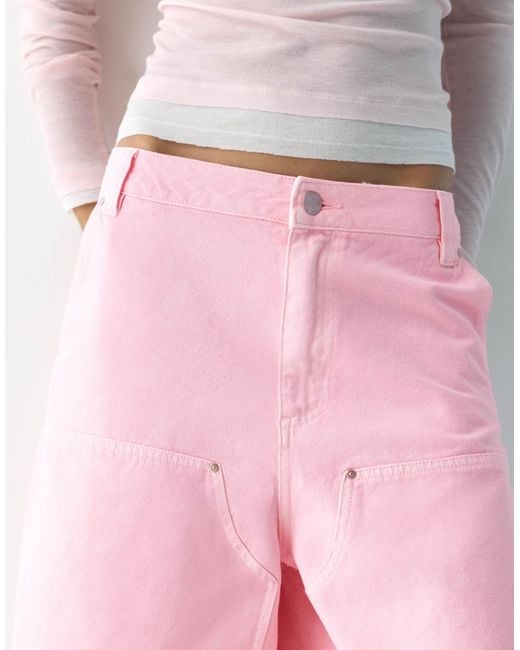 Pull&Bear Pink – jorts