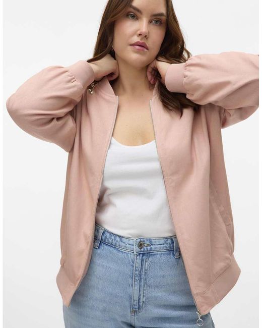 Vero Moda Natural Bomber Jacket