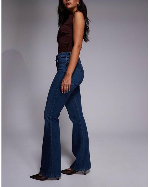 GOOD AMERICAN Blue Soft Tech Good Classic Bootcut Jeans