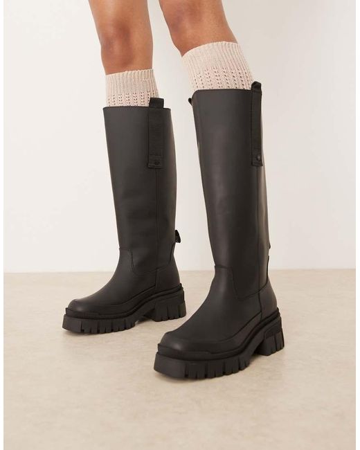 Barbour Black Saidie Tall Boot