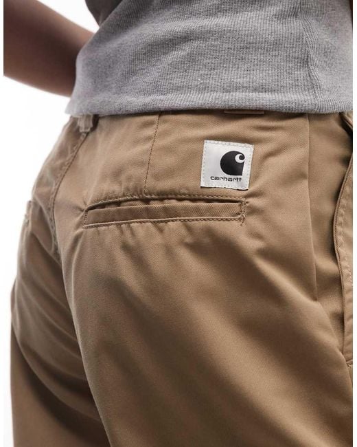 Carhartt Natural Craft Loose Straight Fit Trousers