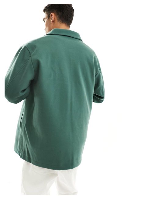 ASOS – hemdjacke in Green für Herren