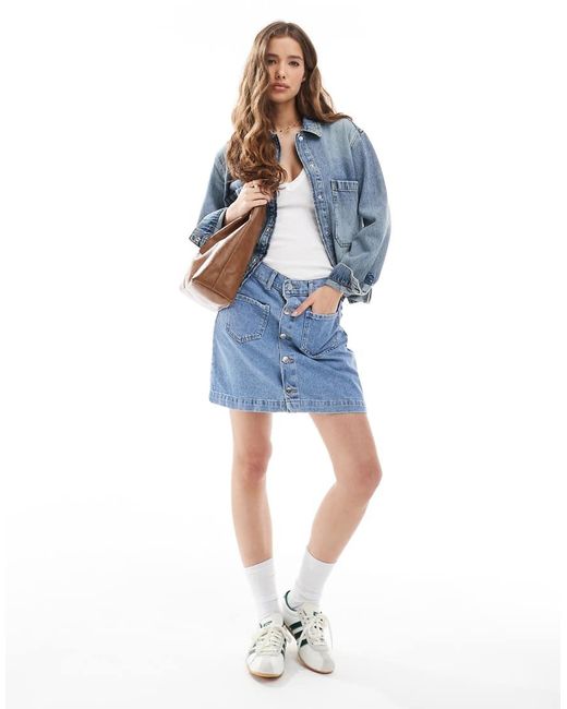 Camicia Oversize di ONLY in Blue
