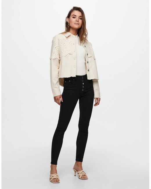 Veste - rayon ONLY en coloris Natural