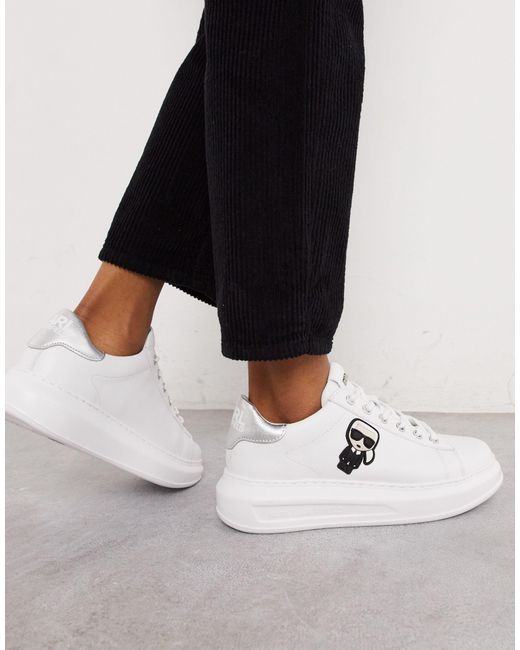 platform sole trainers