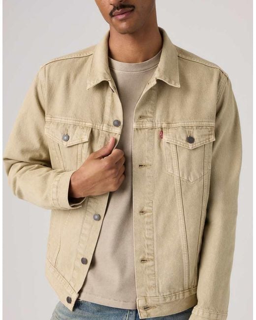 Levi's Natural Corduroy Trucker Jacket for men