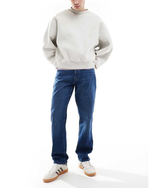 Only & Sons Blue Edge Straight Jeans for men