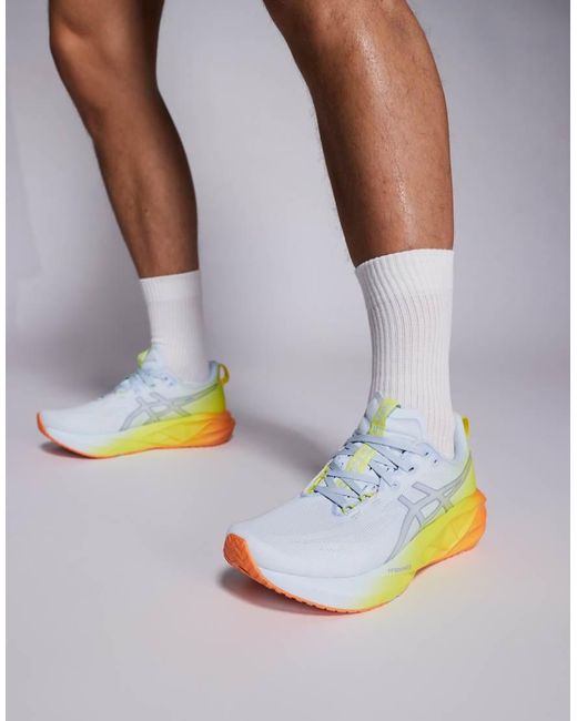 Asics Gray Novablast 5 Sunny Sizzle Trainers for men