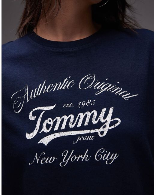 Tommy Hilfiger Blue – regular fit t-shirt