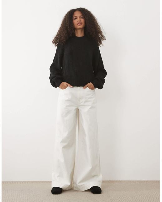 Threadbare Black High Neck Sweater