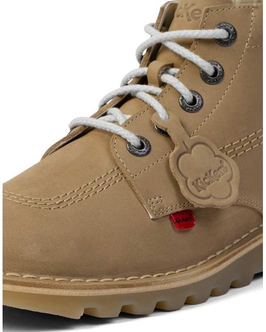 Kickers Natural Kick Hi Nubuck