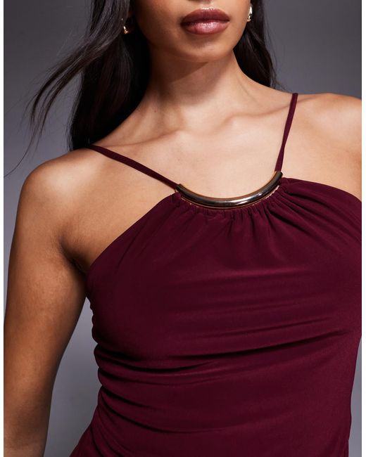 ASOS Purple – figurbetontes camisole-oberteil