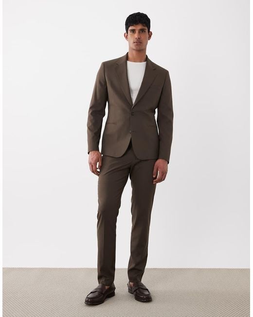 ASOS Gray Skinny Suit Blazer for men