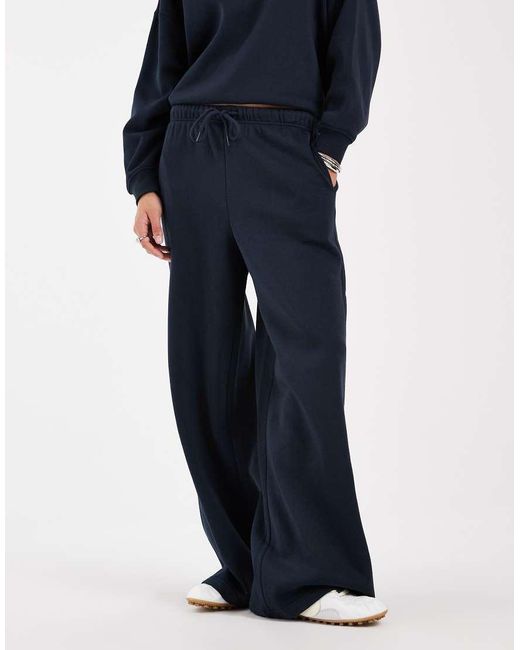 Pieces Blue Wide Leg jogger Co-ord