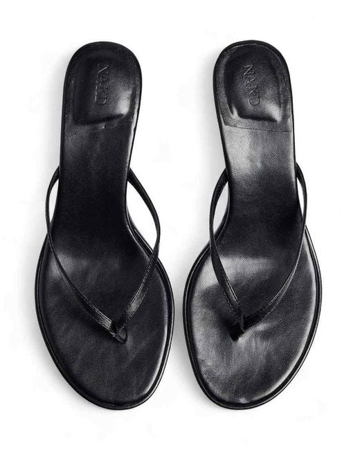 NA-KD Black Low Heels