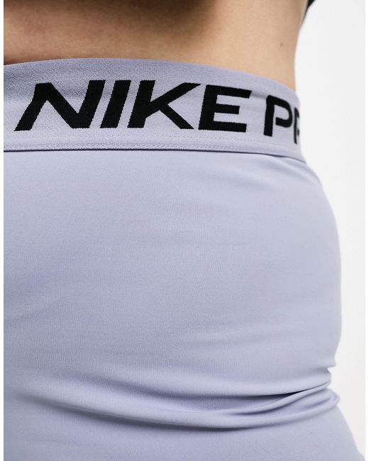 Nike Purple Nike – train plus pro – shorts