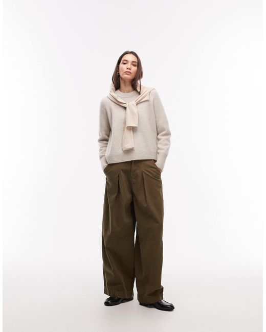 Pull ras ARKET en coloris Natural