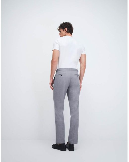 ASOS Blue Slim Suit Trousers for men