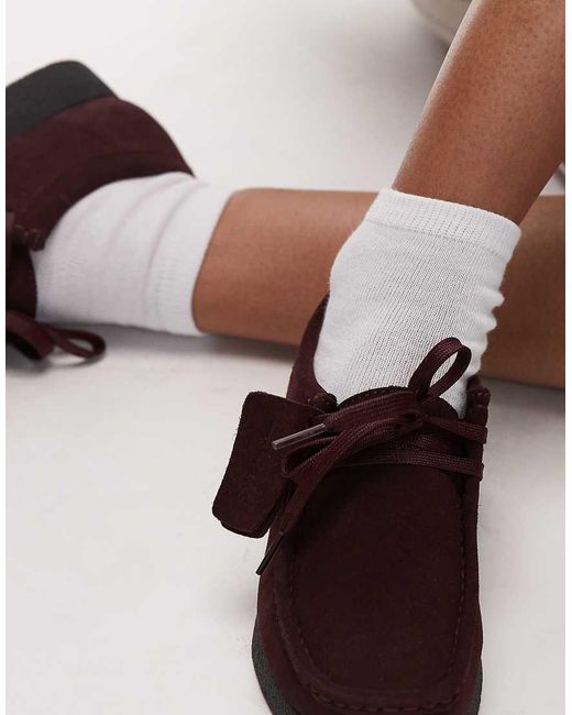 Clarks Brown Wallabee Evosh Shoe