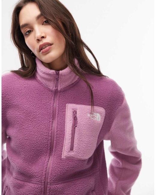 The North Face Purple Yumiori Full Zip Fleece