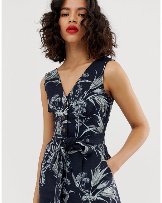 warehouse mustard jumpsuit