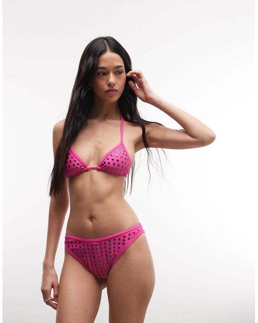 Haut Collusion en coloris Pink