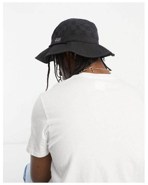 Sombrero boonie Vans de hombre de color Black
