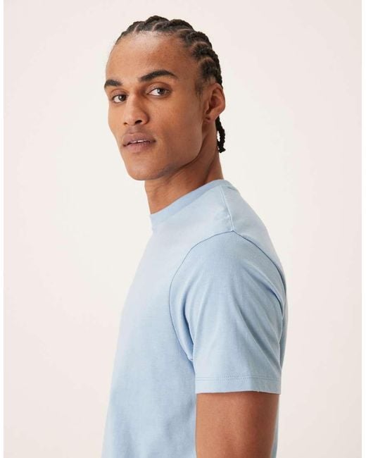 ASOS Blue Essentials Regular Fit T-shirt for men