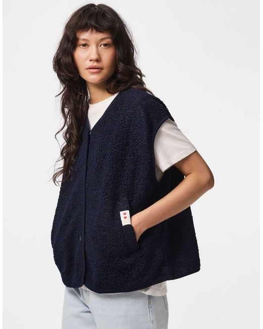 Pieces Blue Vest