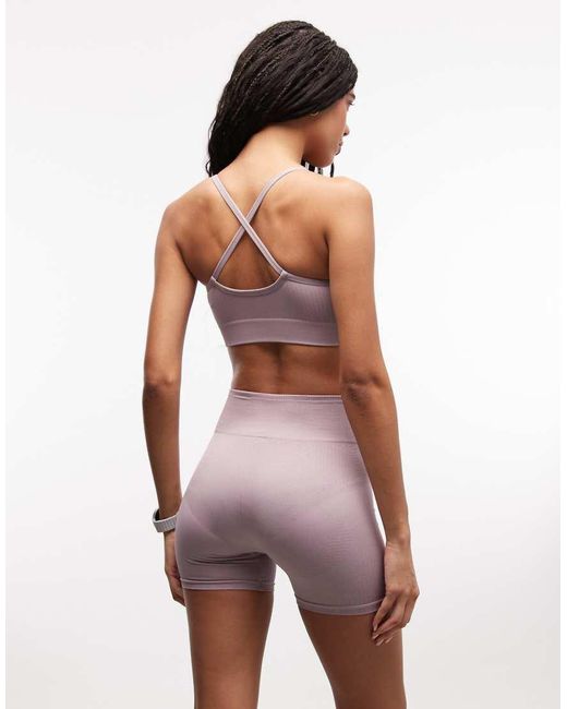 Adidas Originals White Adidas Training Essentials 4In Booty Shorts
